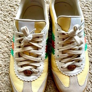 GUCCI Oatmeal G74 Style Sneakers